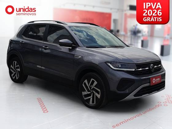 VOLKSWAGEN T-CROSS 1.0 200 TSI TOTAL FLEX COMFORTLINE AUTOMÁTICO VOLKSWAGEN T-CROSS 1.0 200 TSI TOTAL FLEX COMFORTLINE AUTOMÁTICO